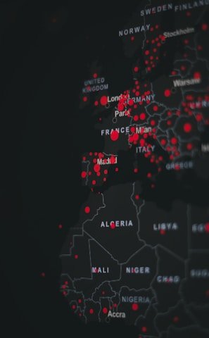 Global map highlighting Moxion's offices in Madrid and Buenos Aires with connecting routes.